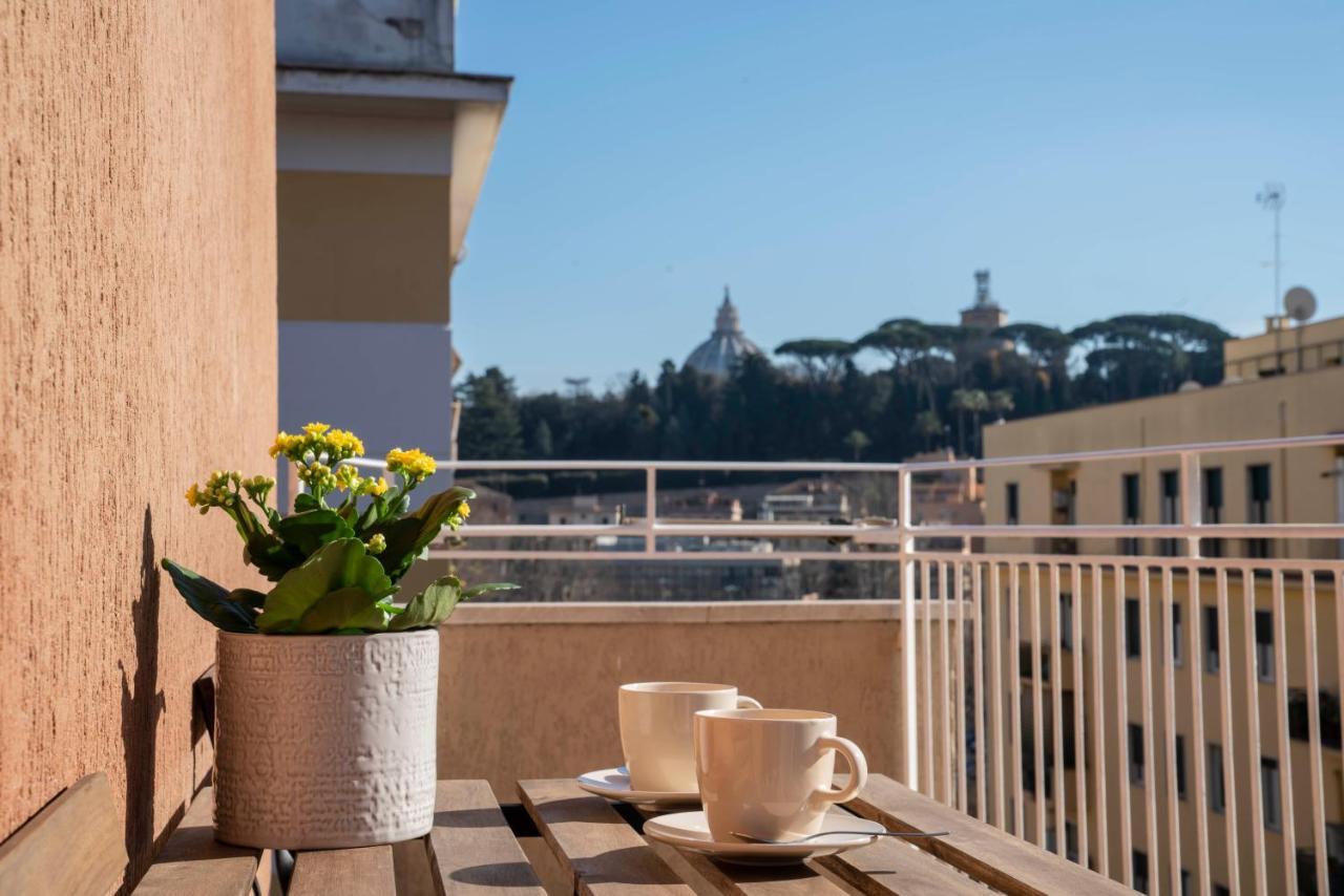 Vintage Cipro Apartment Roma Ngoại thất bức ảnh