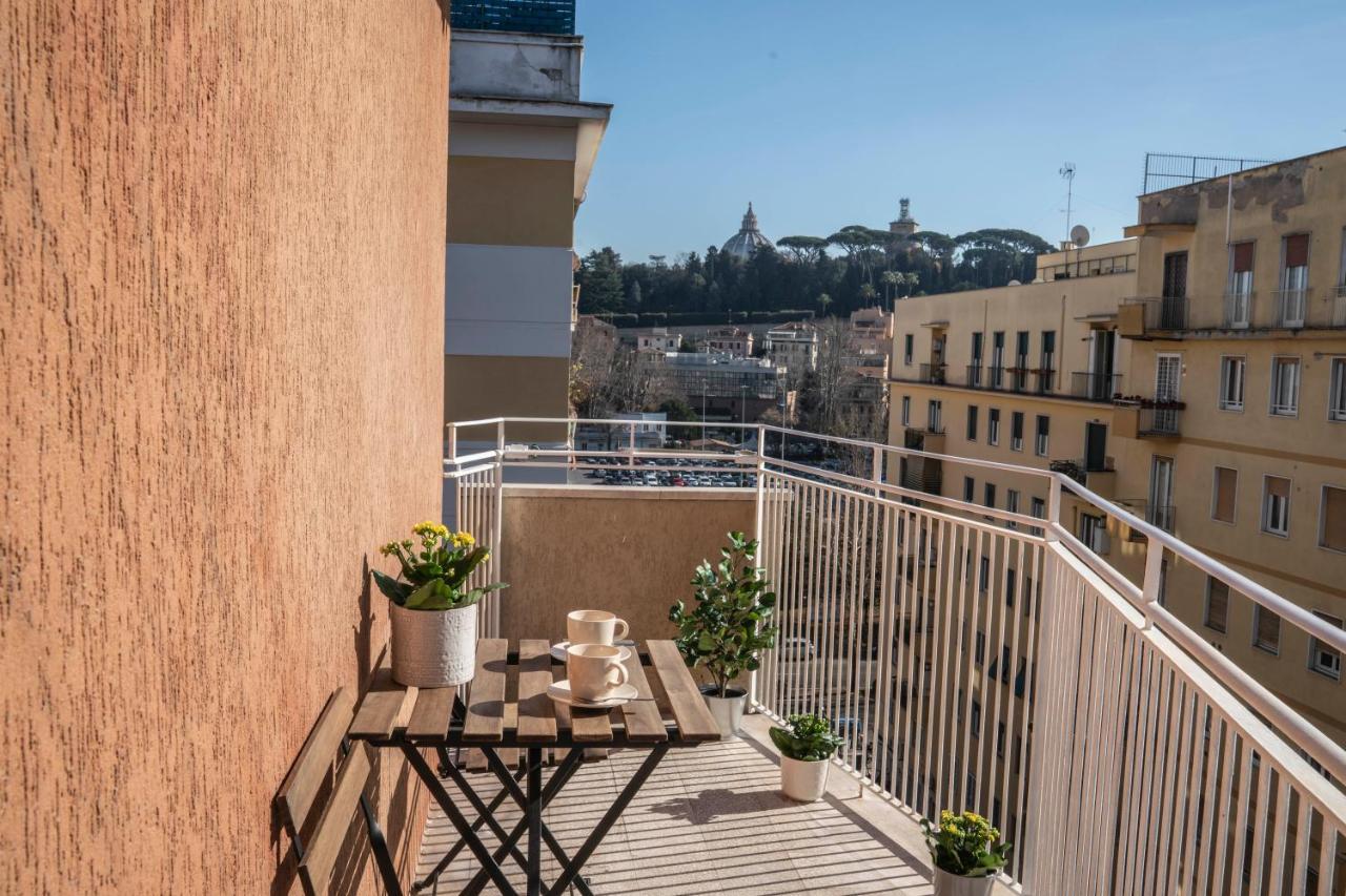 Vintage Cipro Apartment Roma Ngoại thất bức ảnh